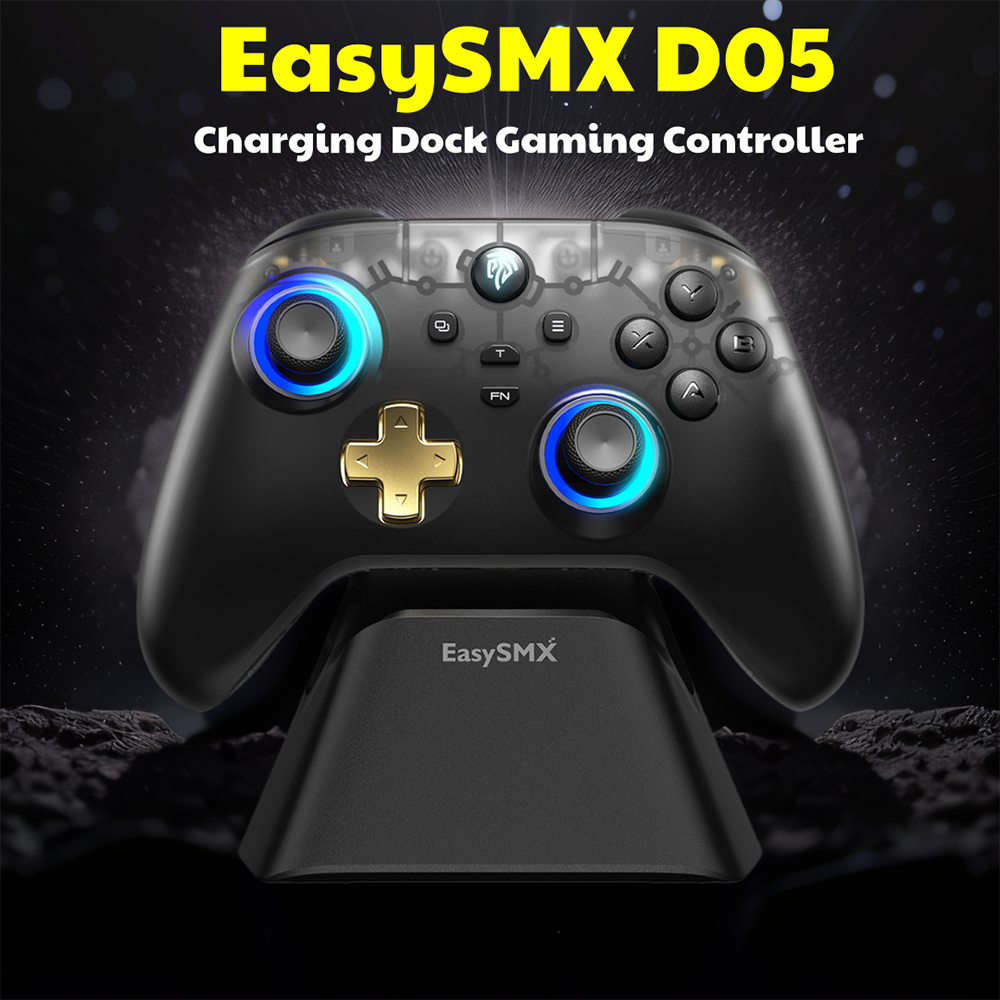 Smart Home Raspberry Pi - EasySMX Charging Dock Gamepad D05 Wireless
