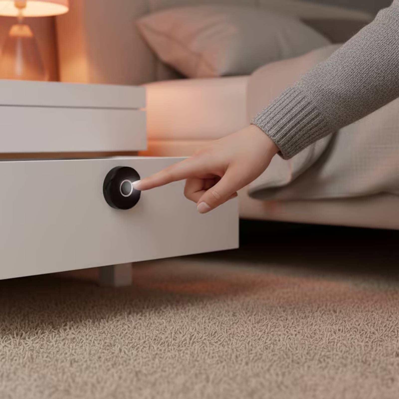 Smart Home Security - Smart Biometric Drawer Lock Internal Latch