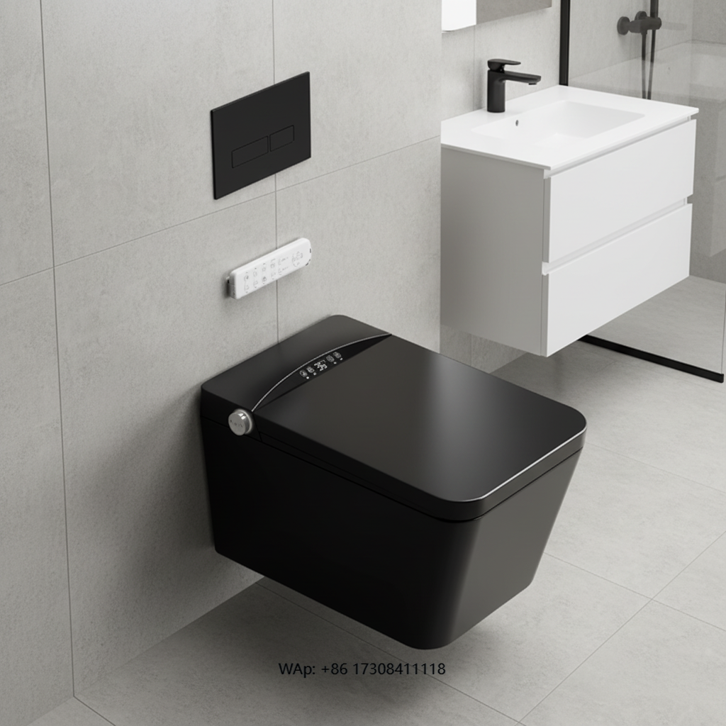Smart Home Control - Home Ceramic Bidet Smart Toilet-Remote Control