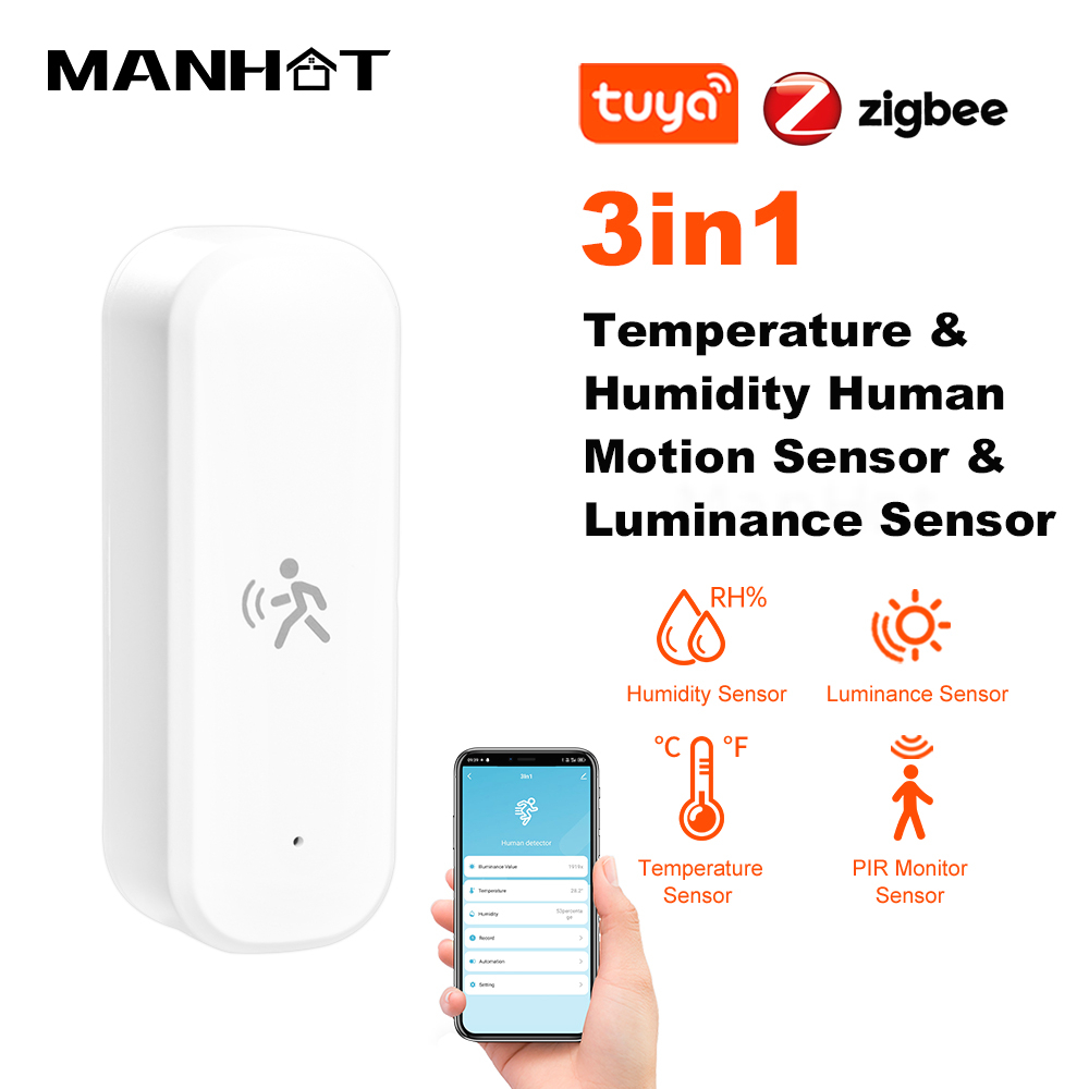 Smart Home Villa - Tuya 3In1 Zigbee3.0 Mmwave Radar PIR