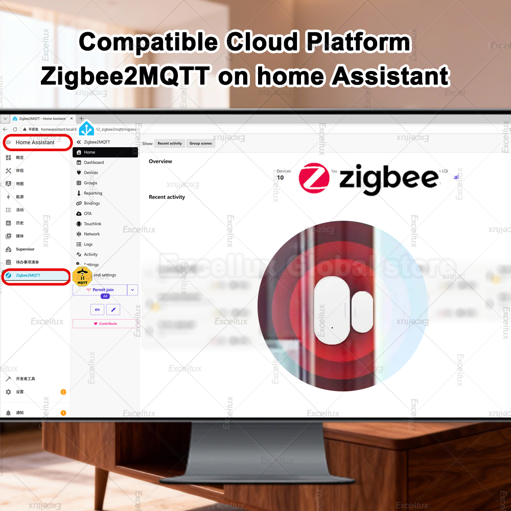 Zigbee 3.0 Door Window Sensor  - Smart Home Security recensie en prijs
