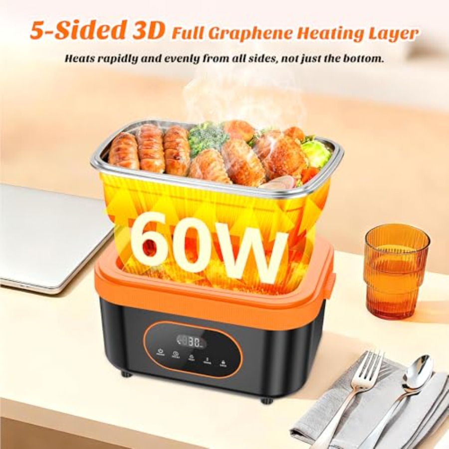 Cordless Heated Lunch Box for  - Smart Home Outdoor recensie en prijs