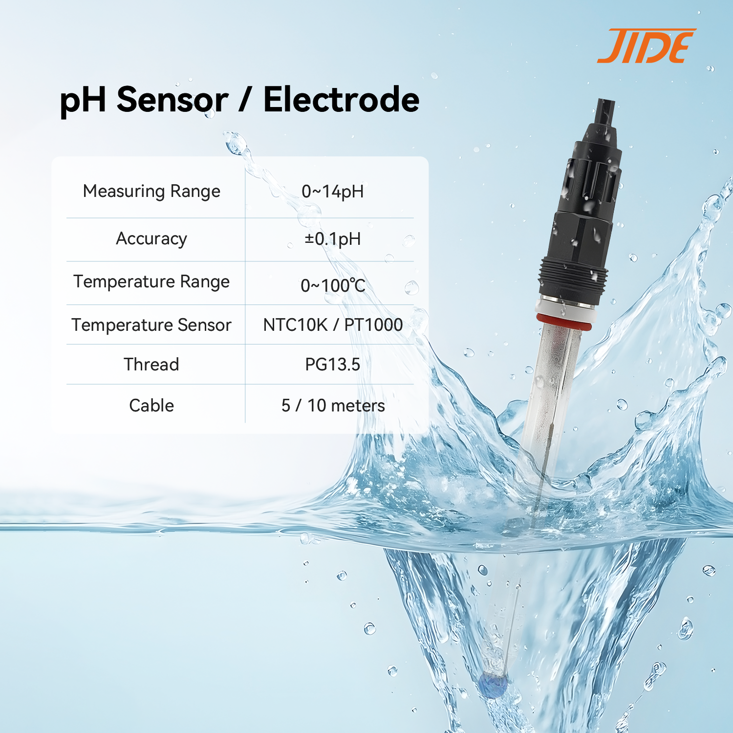 Cooling Wastewater Acid-base D - Temperature Sensor recensie en prijs