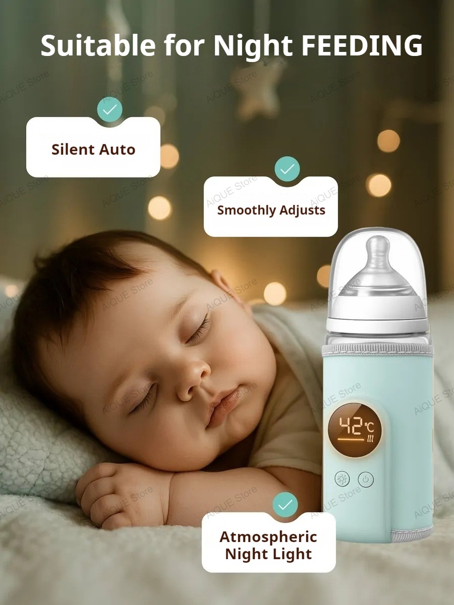AiQUE USB 35-55℃ Baby Feeding  - Smart Baby Night Light recensie en prijs