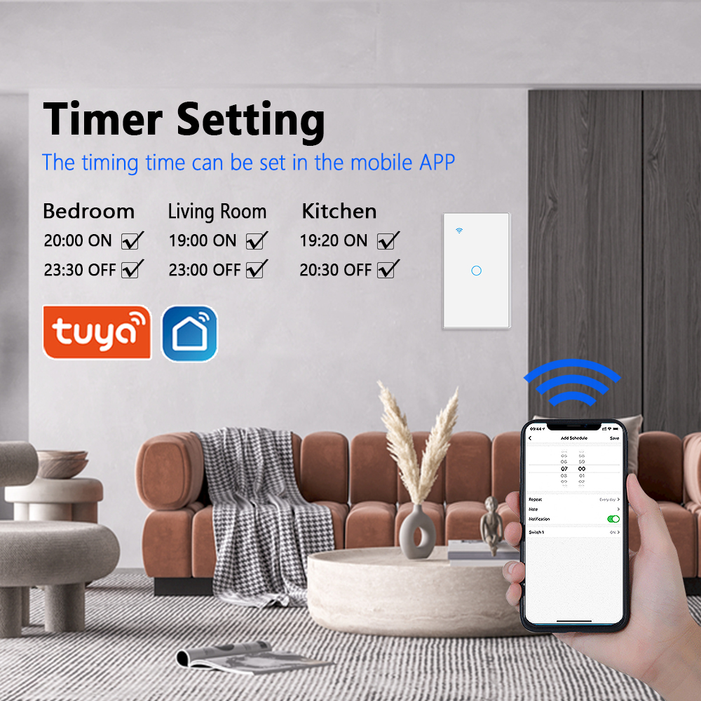 118 US Tuya Sensors Touch Swit - Smart Home Utilities recensie en prijs