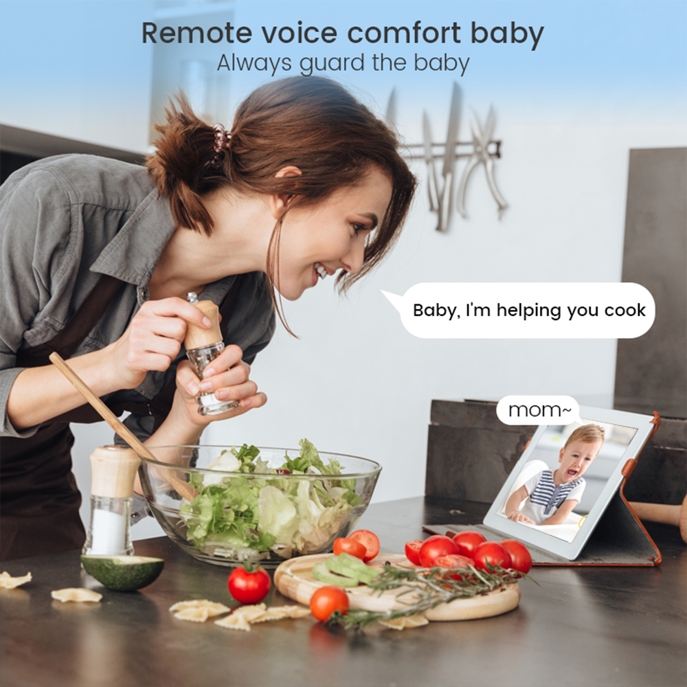XIAOVV 3MP 2K 2.4GHz WiFi Indo - Smart Baby Night Light recensie en prijs