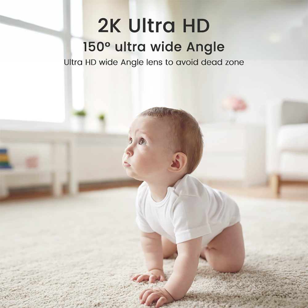 XIAOVV 3MP 2K 2.4GHz WiFi Indo - Smart Baby Night Light recensie en prijs