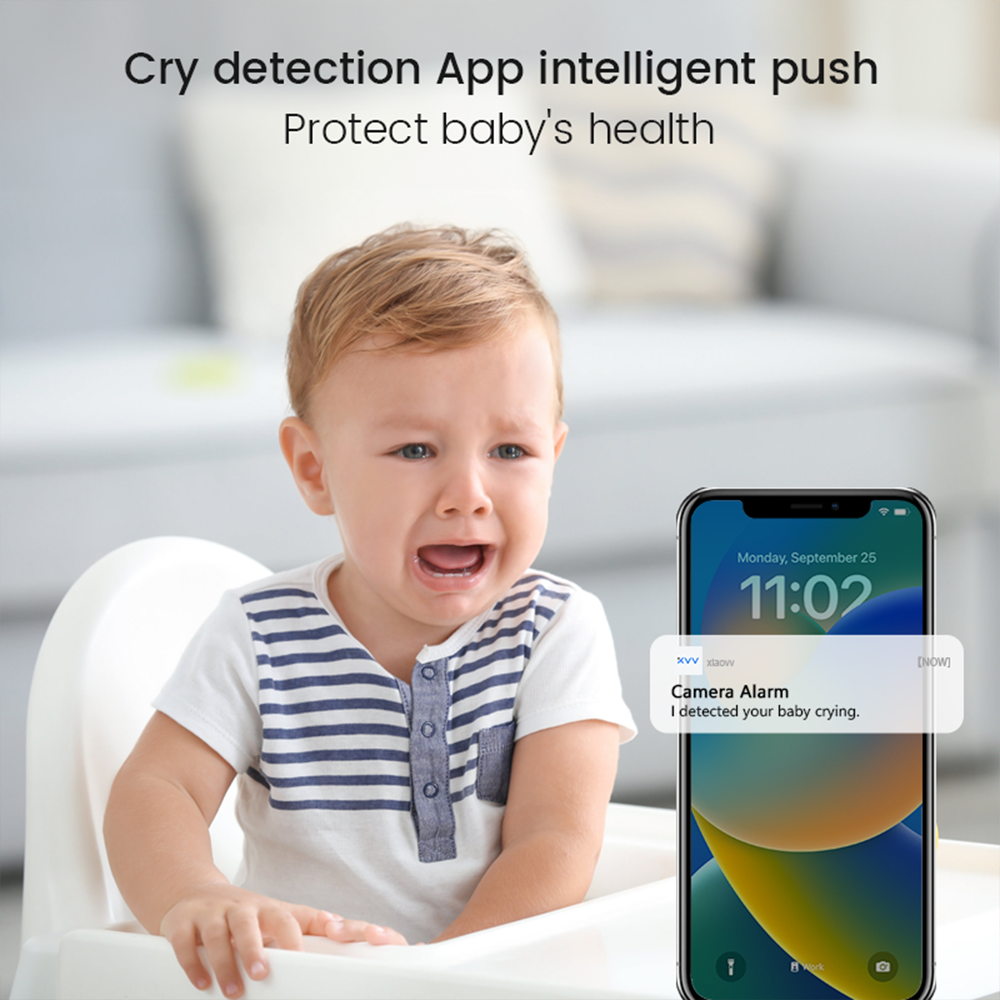 XIAOVV 3MP 2K 2.4GHz WiFi Indo - Smart Baby Night Light recensie en prijs