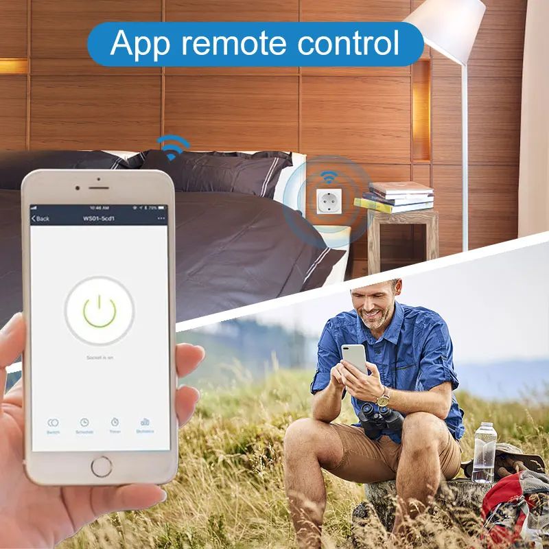 Tuya Wifi Plug 20A Smart Socke - Smart Home Energy Monitor recensie en prijs