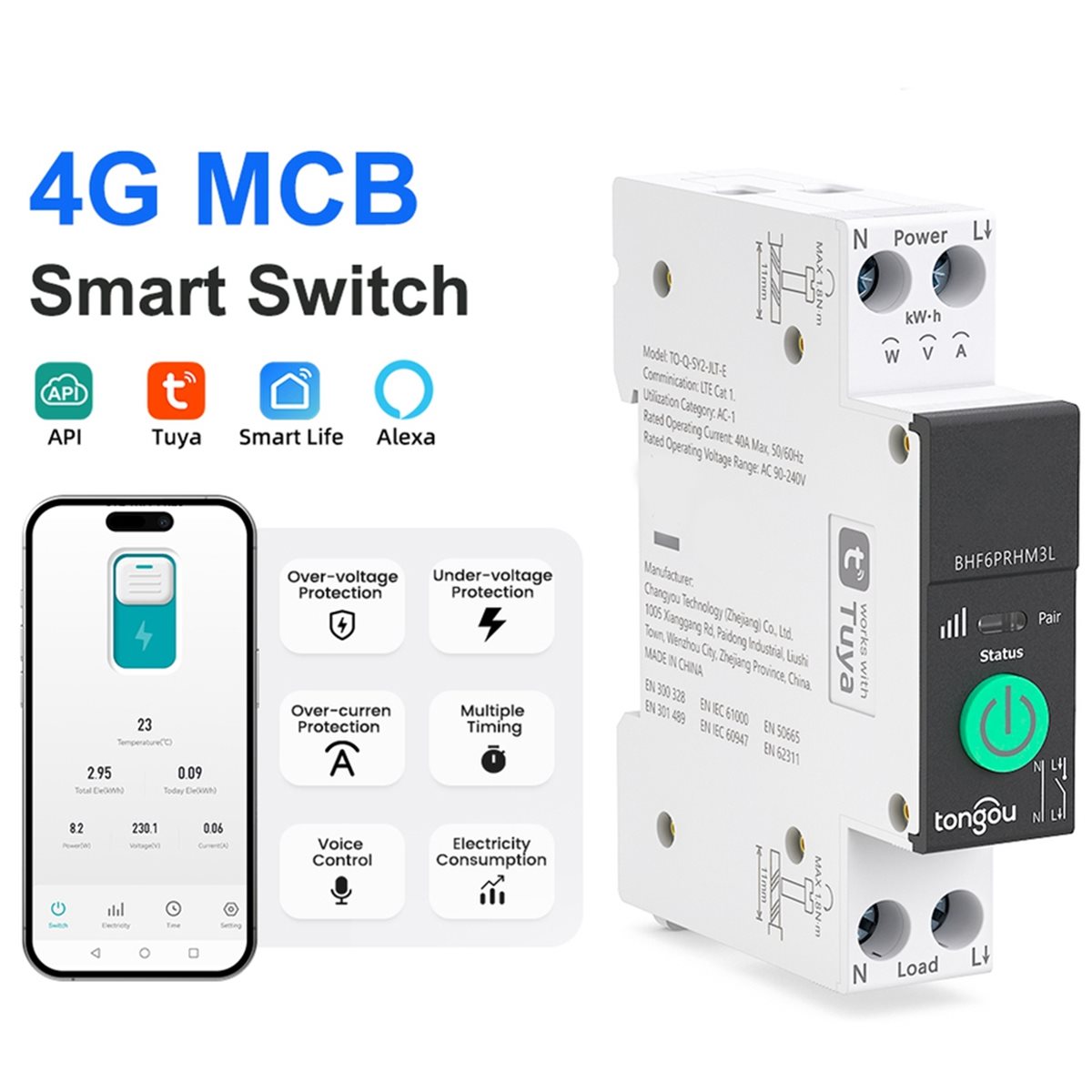 HOT!  UYA 4G LTE GSM MCB Smart - Smart Home recensie en prijs