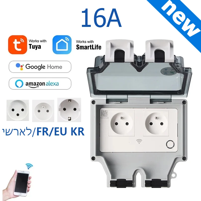 Tuya Power Socket IP66 Outdoor - Smart Home Utilities recensie en prijs