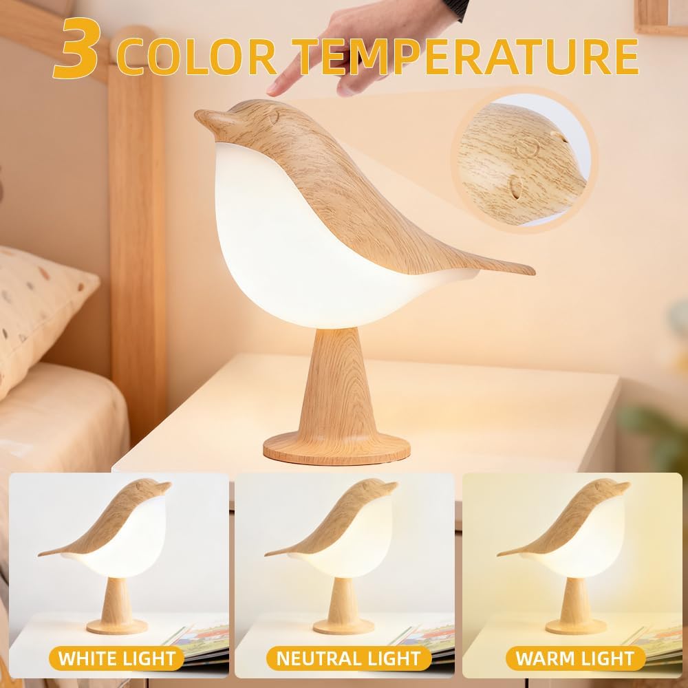 Cordless Bird Table Lamp, 3 Co - Temperature Sensor recensie en prijs