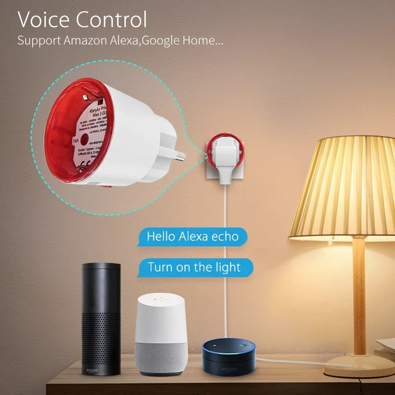 Tuya WiFi Smart Plug Socket EU - Smart Home Energy Monitor recensie en prijs