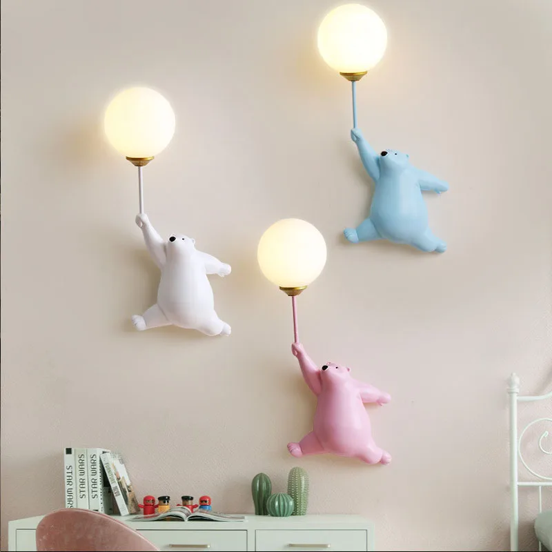 Cartoon Polar Bear LED Sconce  - Smart Baby Night Light recensie en prijs