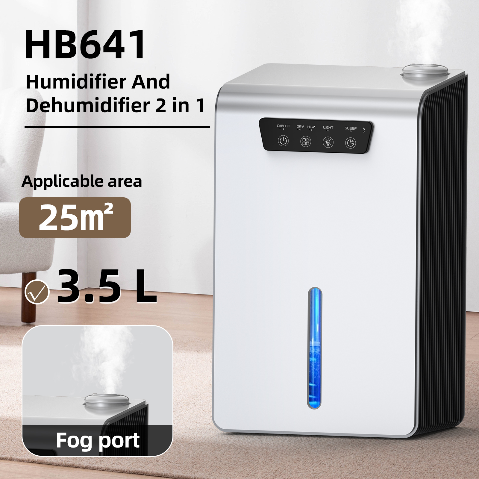 Pro HB641 2 in 1 Dehumidifier  - Smart Home recensie en prijs