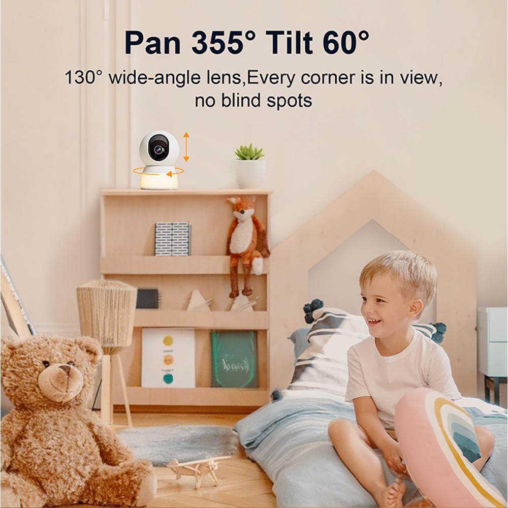 3MP 5G WIFI Camera with night  - Smart Baby Night Light recensie en prijs