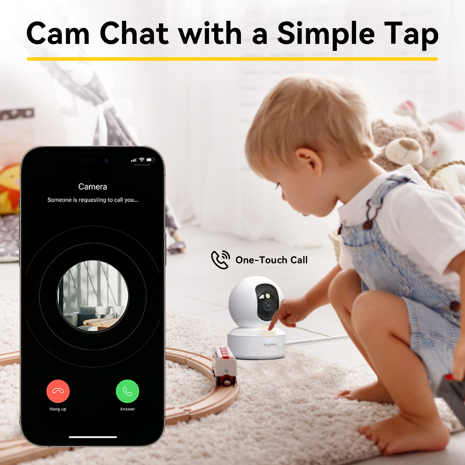 Boykeep 2K Pet Dog Camera with - Smart Home Camera Ezviz recensie en prijs