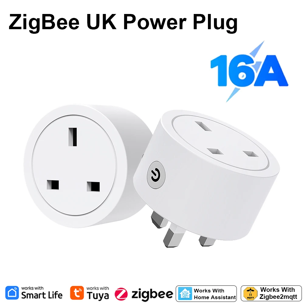 Zigbee Smart Plug 16A UK Socke - Smart Home Energy Monitor recensie en prijs
