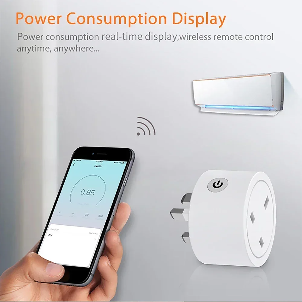 Zigbee Smart Plug 16A UK Socke - Smart Home Energy Monitor recensie en prijs