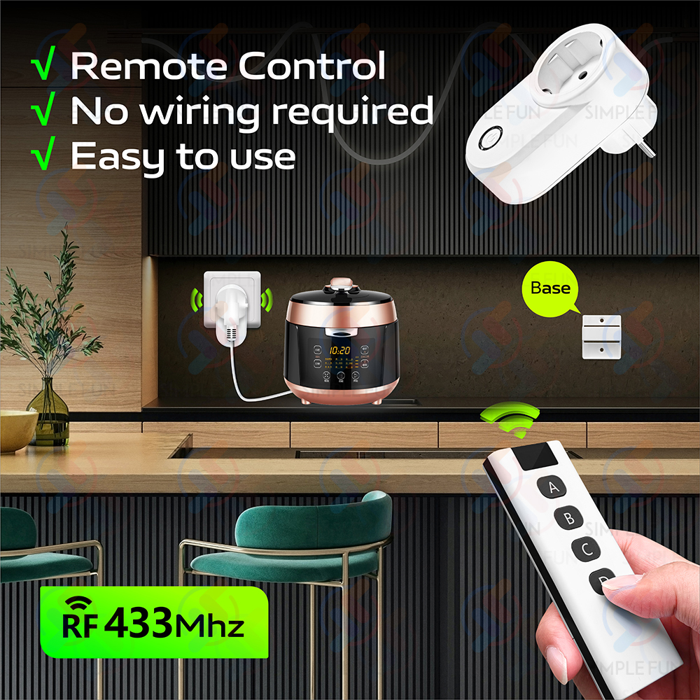 433Mhz Wireless Remote Control - Smart Home Utilities recensie en prijs