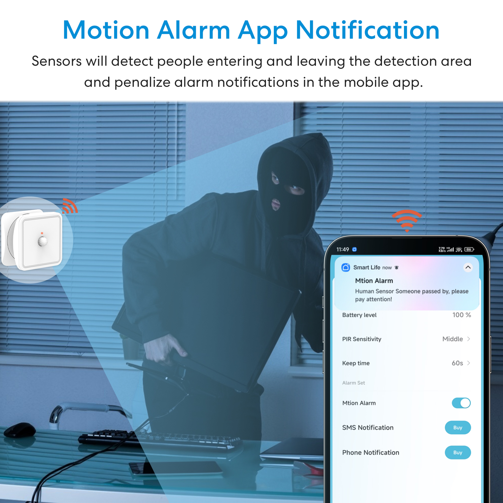 Tuya ZigBee Human Motion Senso - Smart Home Security recensie en prijs