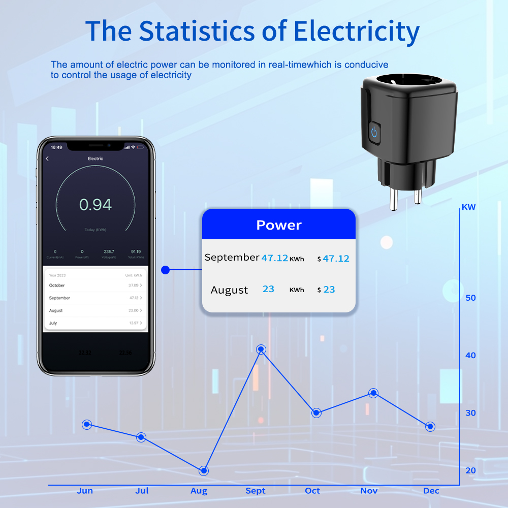 Tuya Smart Socket  WiFi Remote - Smart Home Energy Monitor recensie en prijs