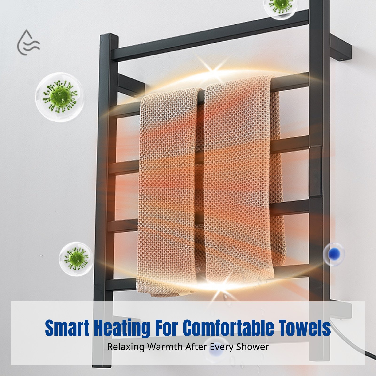 Smart Electric Towel Rack, Hea - Smart Home recensie en prijs