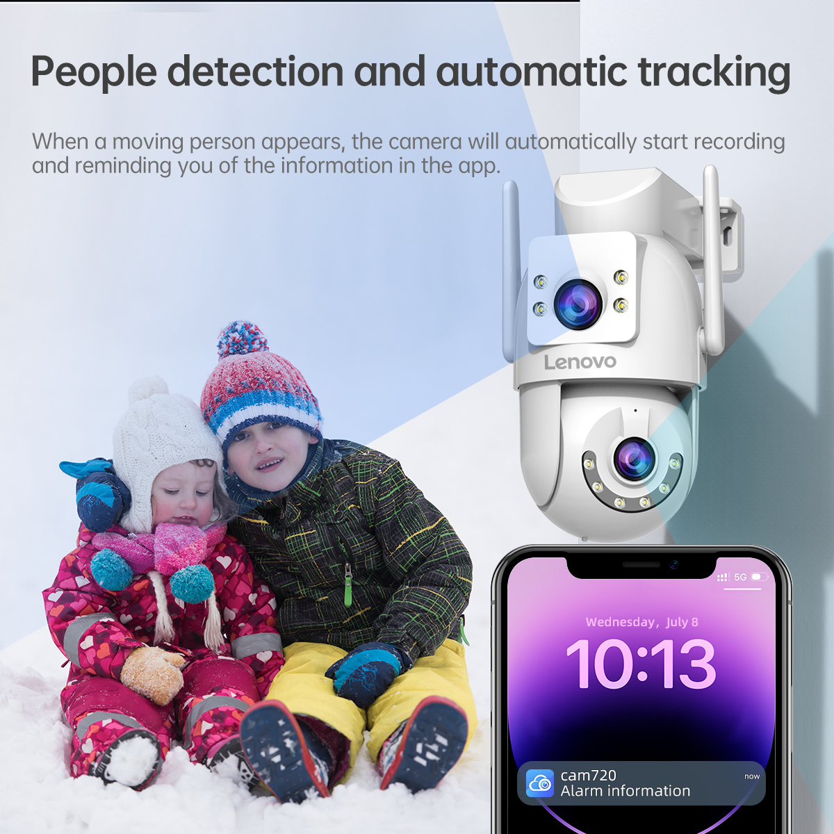 Lenovo HD PTZ Camera Outdoor 6 - Smart Home Camera Ezviz recensie en prijs