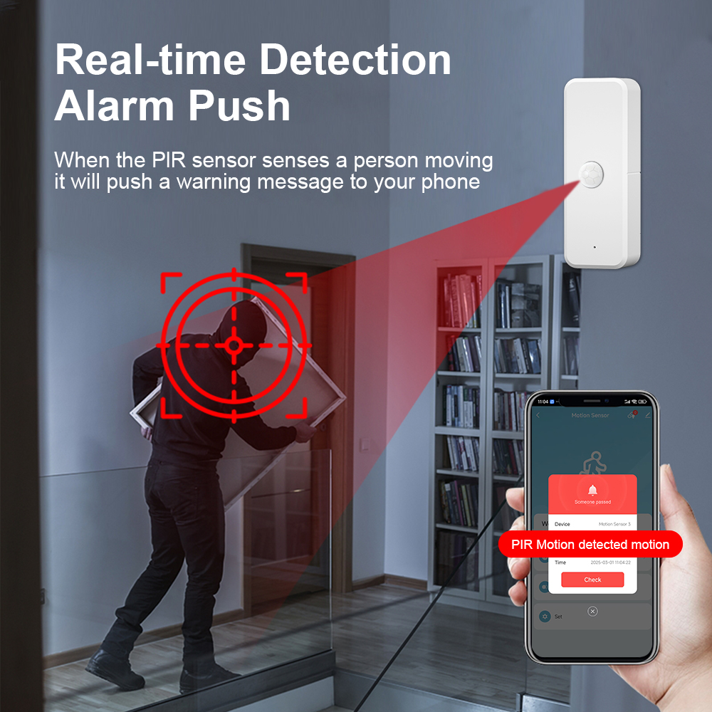 New Tuya WiFi PIR Motion Detec - Smart Home Security recensie en prijs