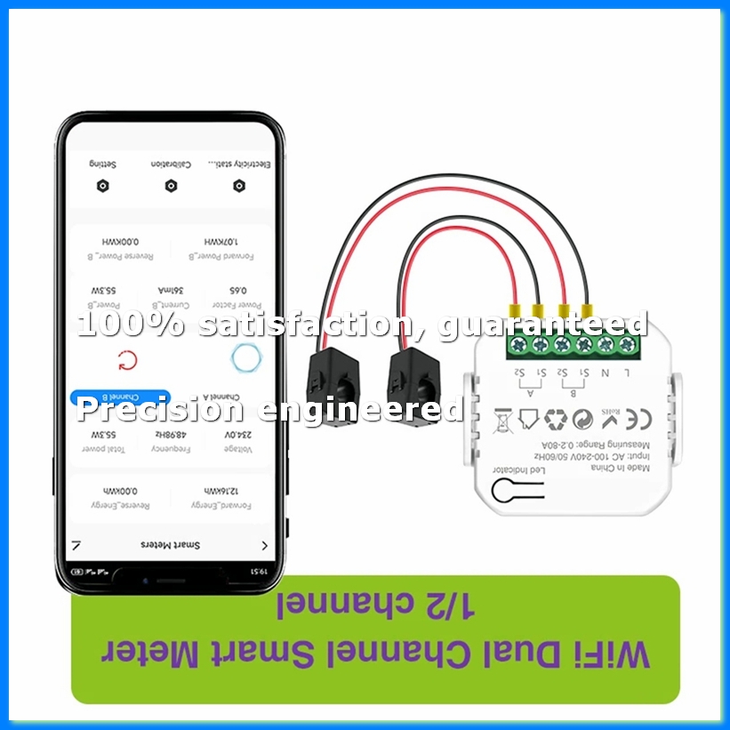 Tuya Wifi Smart Power Meter wi - Smart Home recensie en prijs