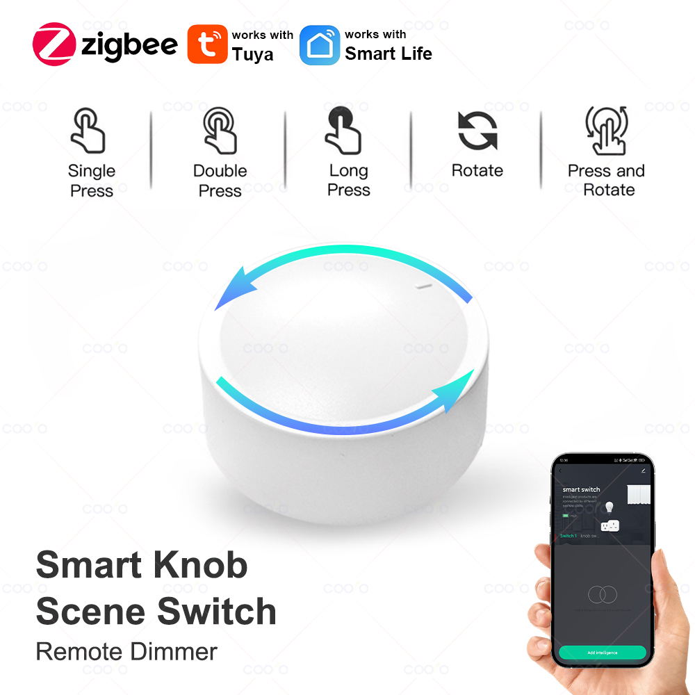 Tuya ZigBee Smart Knob Switch  - Smart Home Utilities recensie en prijs