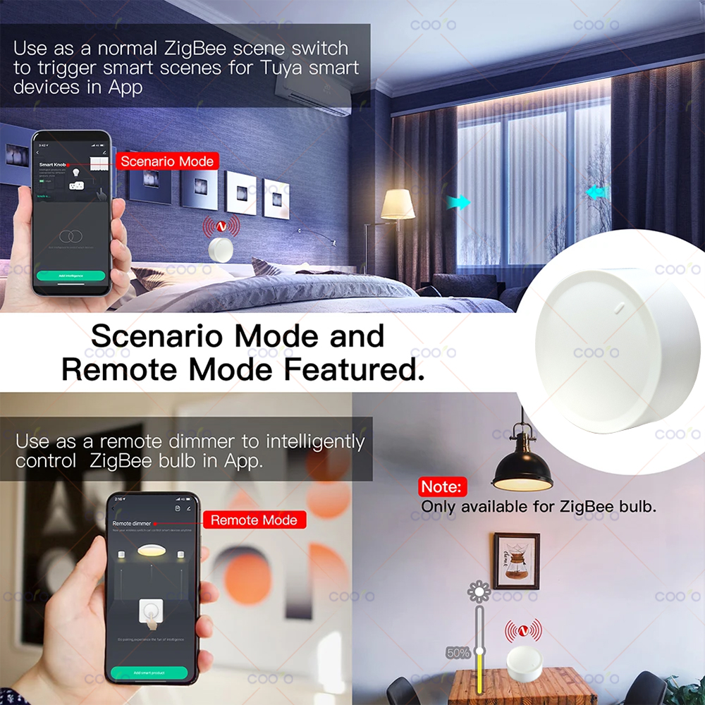 Tuya ZigBee Smart Knob Switch  - Smart Home Utilities recensie en prijs