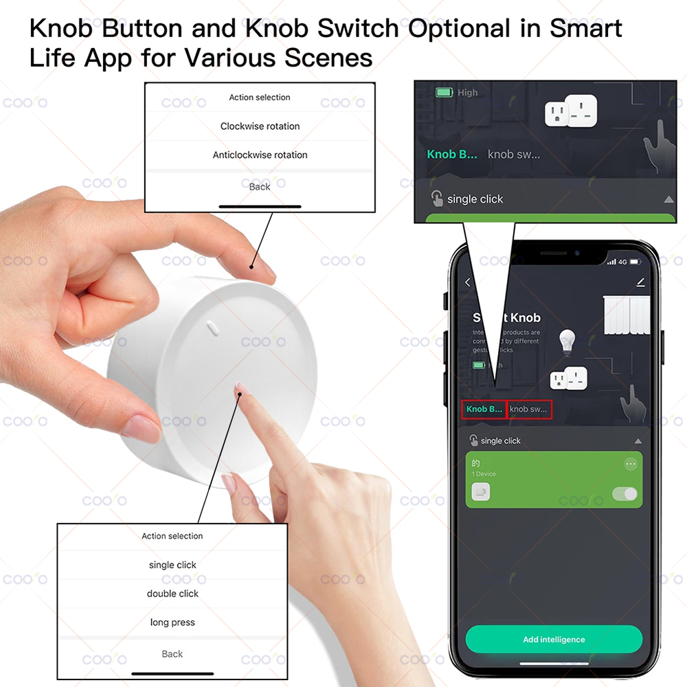 Tuya ZigBee Smart Knob Switch  - Smart Home Utilities recensie en prijs