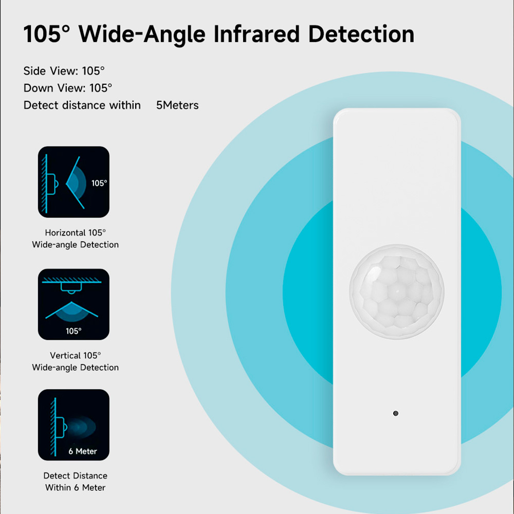 WiFi Smart PIR Motion Sensor T - Smart Home Security recensie en prijs