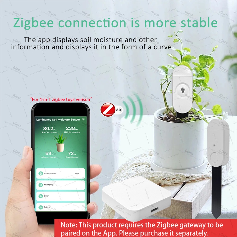 Zigbee Soil Moisture Sensor Me - Smart Home Energy Monitor recensie en prijs