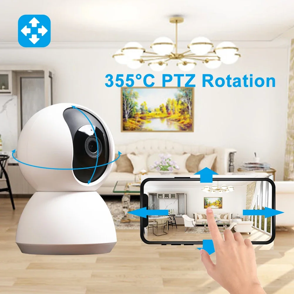 400W Smart Tuya Indoor Camera  - Smart Baby Night Light recensie en prijs