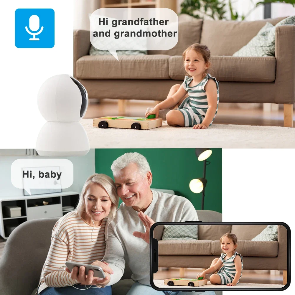 400W Smart Tuya Indoor Camera  - Smart Baby Night Light recensie en prijs