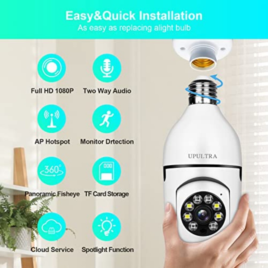 Light Bulb 1080P Security Wire - Smart Home Security recensie en prijs