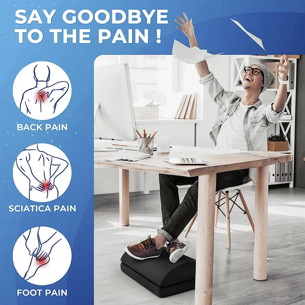 Under Desk Foot Rest Adjustabl - Smart Home Pc recensie en prijs