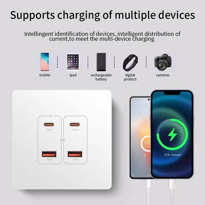 Herepow Wall Power Socket With - Smart Home Utilities recensie en prijs