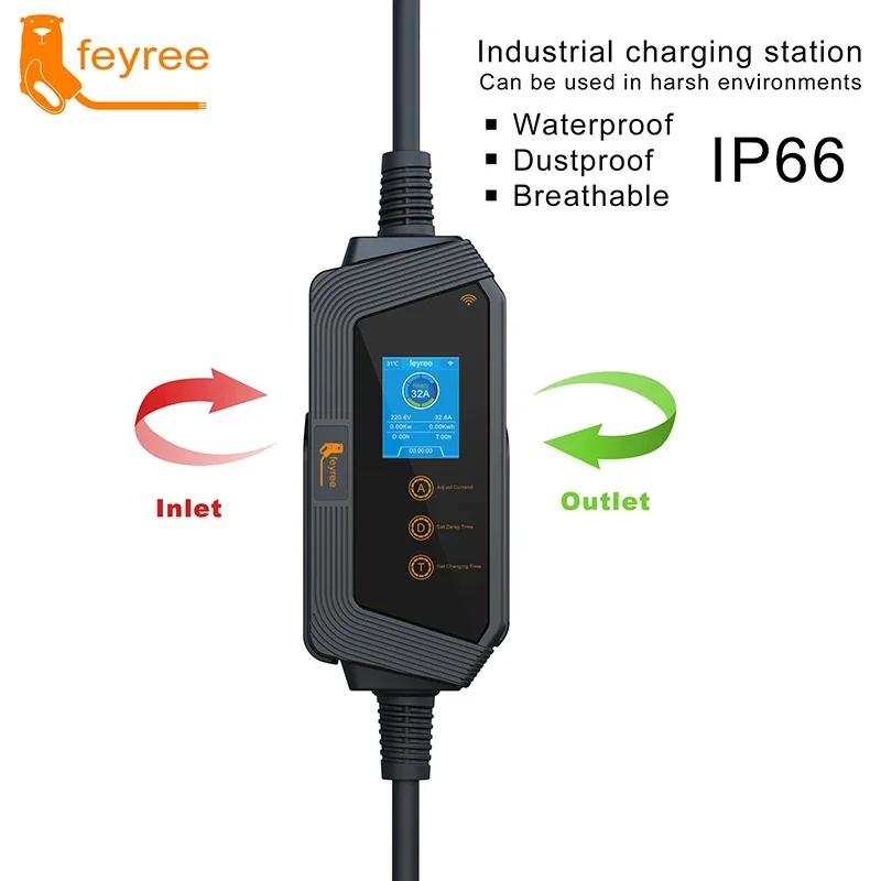 feyree Type1 Portable EV Charg - Smart Home For Pc recensie en prijs