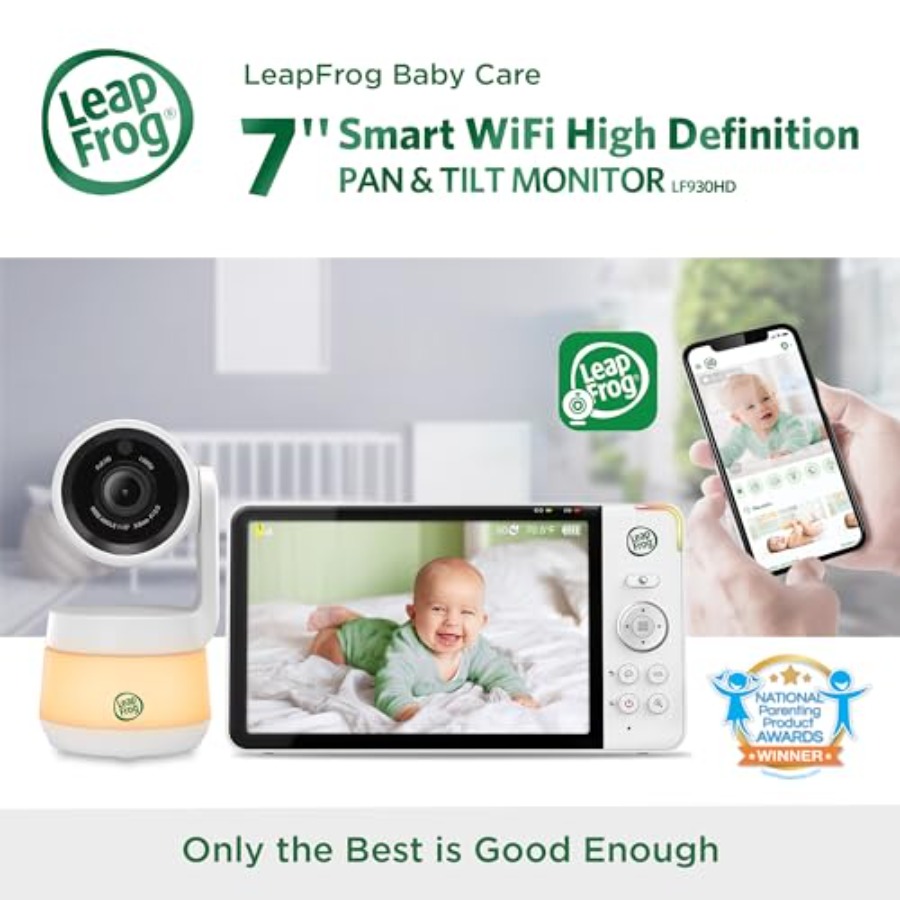 7 720p HD Video Baby Monitor w - Smart Baby Night Light recensie en prijs