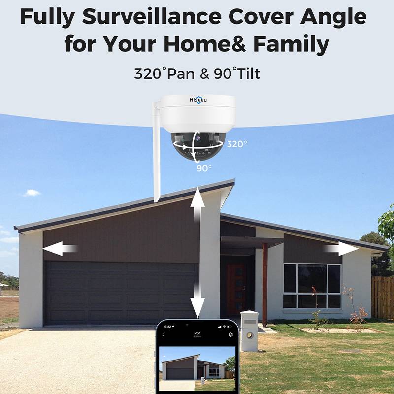 Hiseeu WHC905 5MP PTZ Wireless - Smart Home Camera Ezviz recensie en prijs