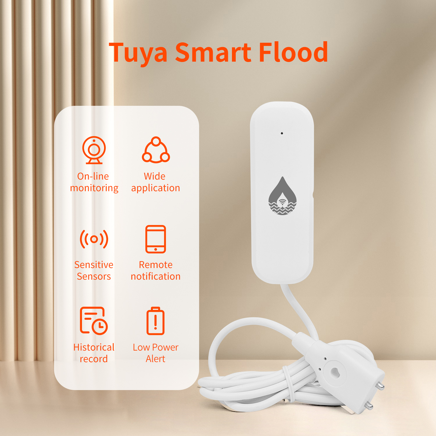 YFK Tuya WiFi Water Leakage Se - Smart Home Villa recensie en prijs