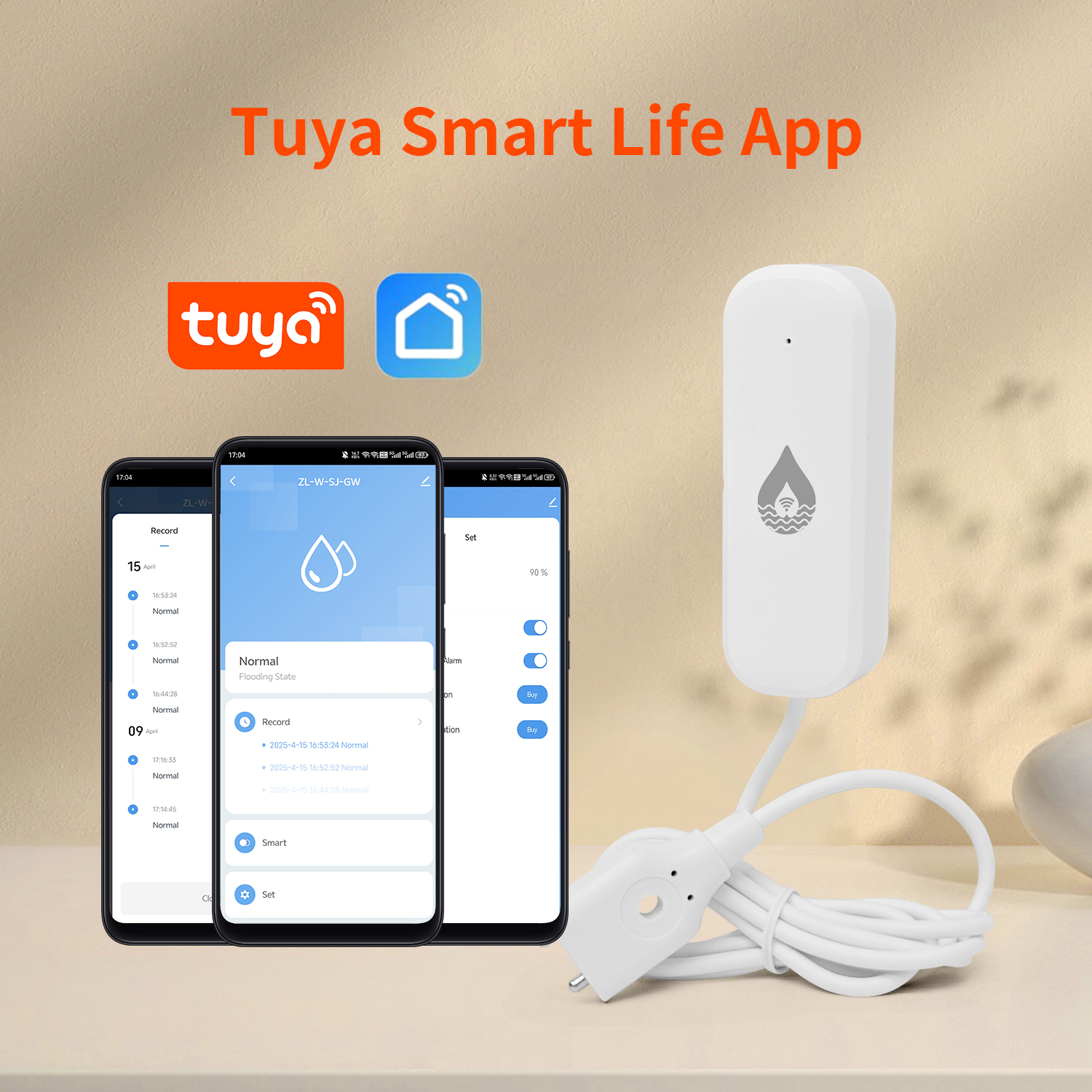 YFK Tuya WiFi Water Leakage Se - Smart Home Villa recensie en prijs