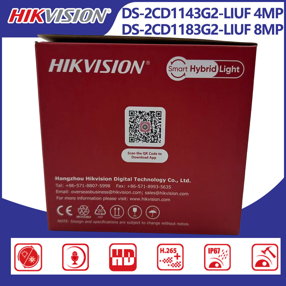 Hikvision DS-2CD1143G2-LIUF 4M - Smart Home Camera Ezviz recensie en prijs