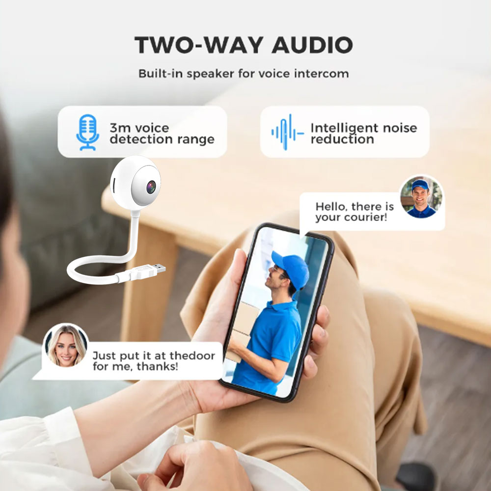 5MP Indoor USB Light Bulb WiFi - Smart Baby Night Light recensie en prijs
