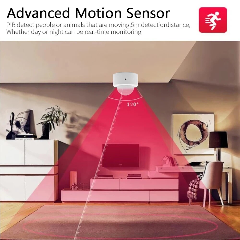 Zigbee Mini PIR Motion Sensor  - Smart Home Zigbee Gateway recensie en prijs