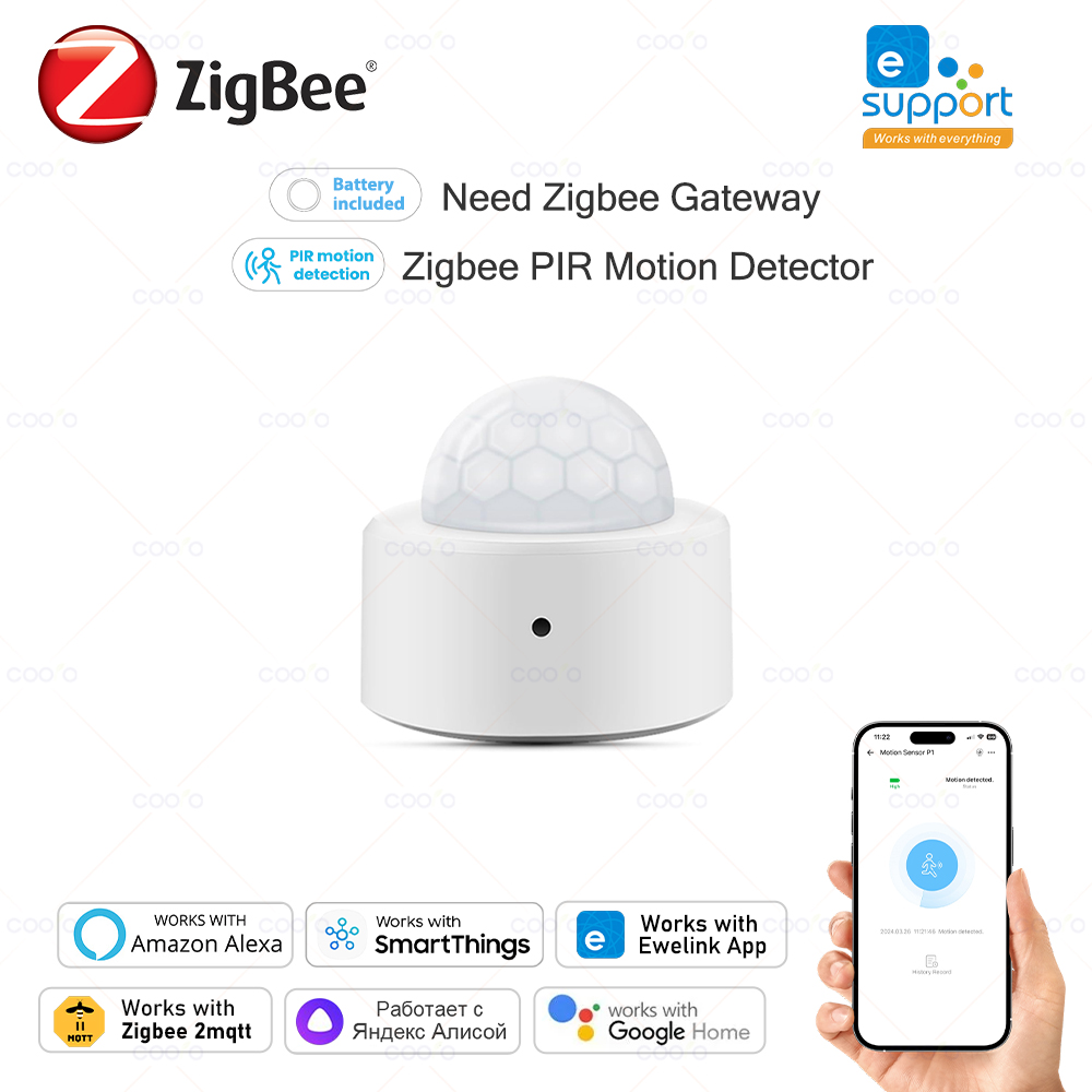 COOLO Zigbee 3.0 PIR Motion Se - Smart Home Security recensie en prijs