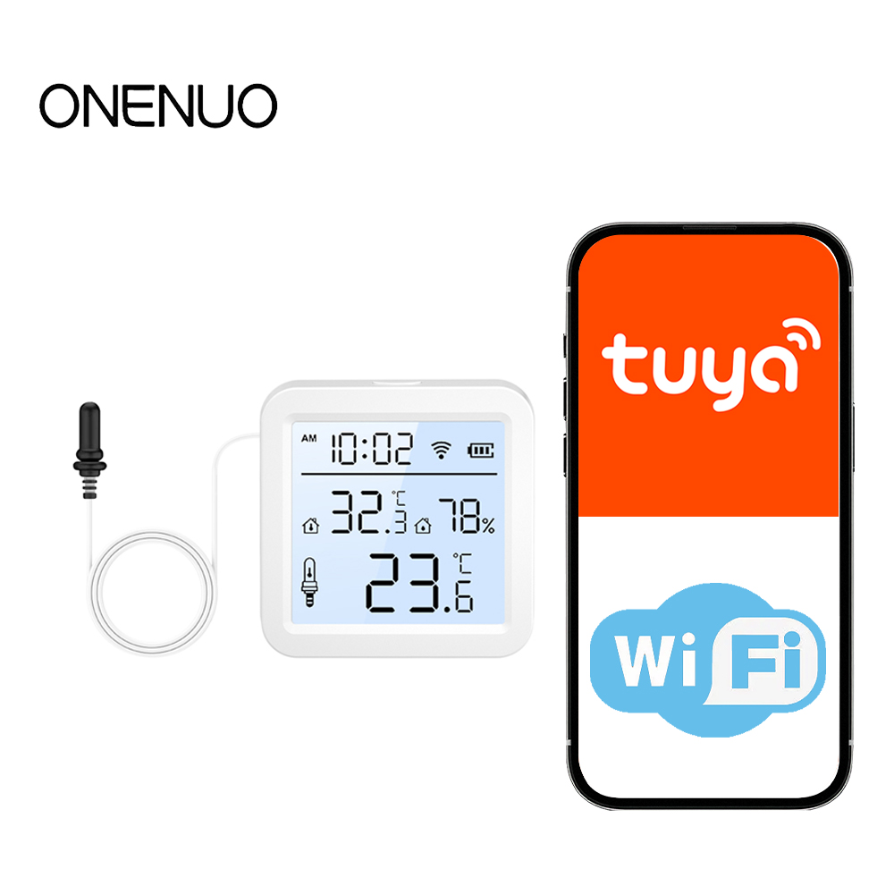 WiFi Humidity Temperature Sens - Smart Home Outdoor recensie en prijs